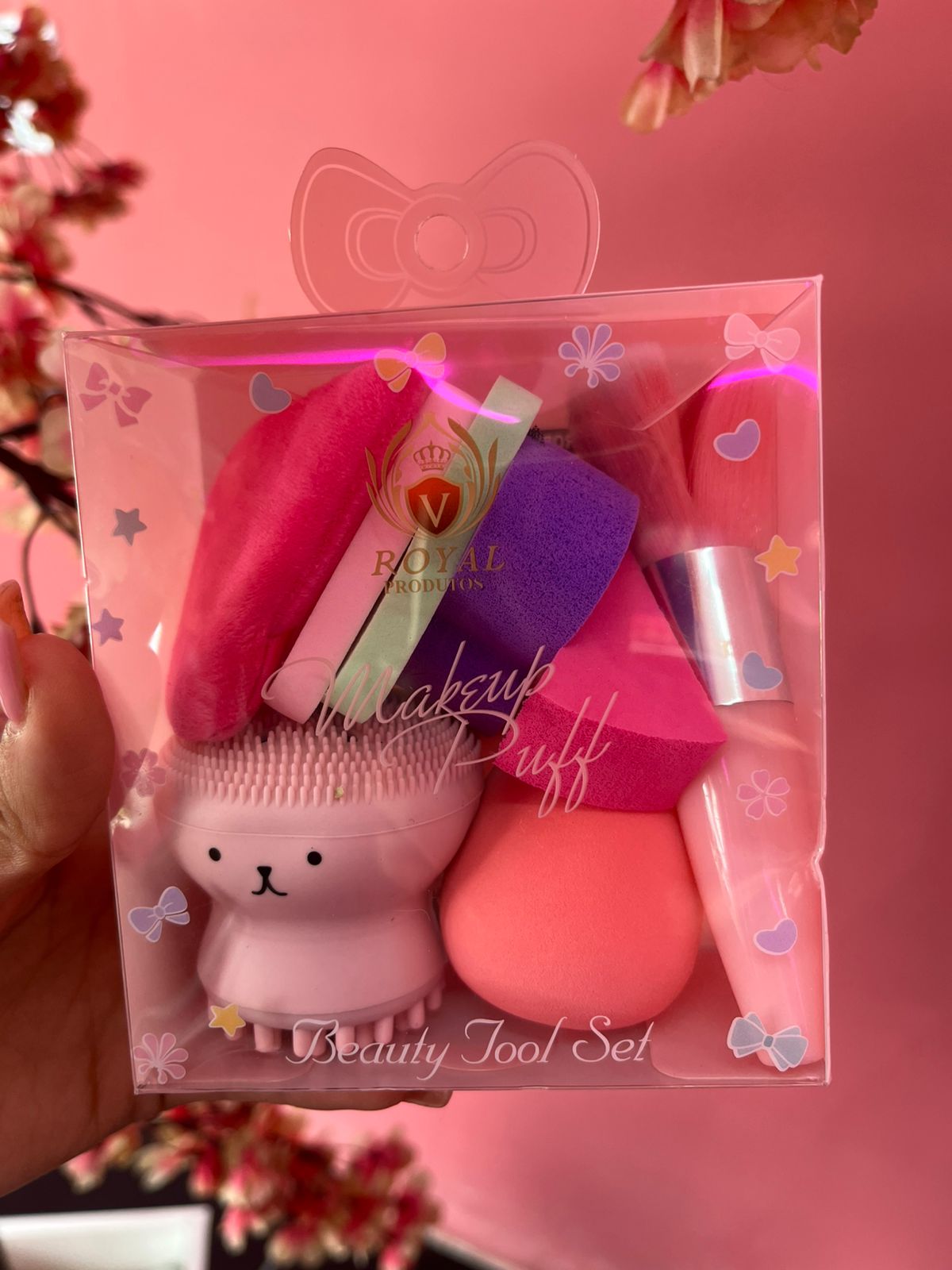 Kit Esponjas e pincel Royal