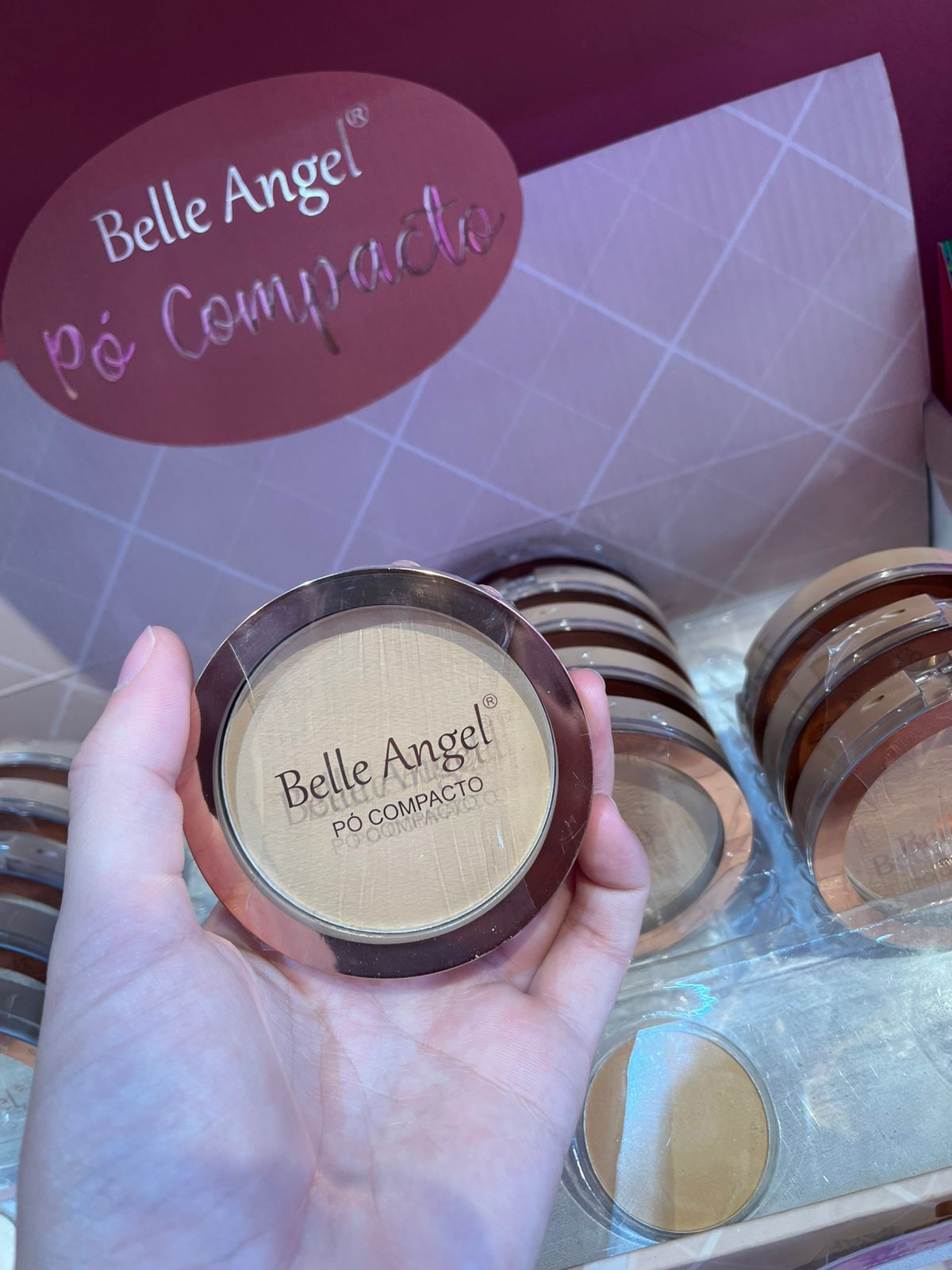 Pó compacto belle Angel