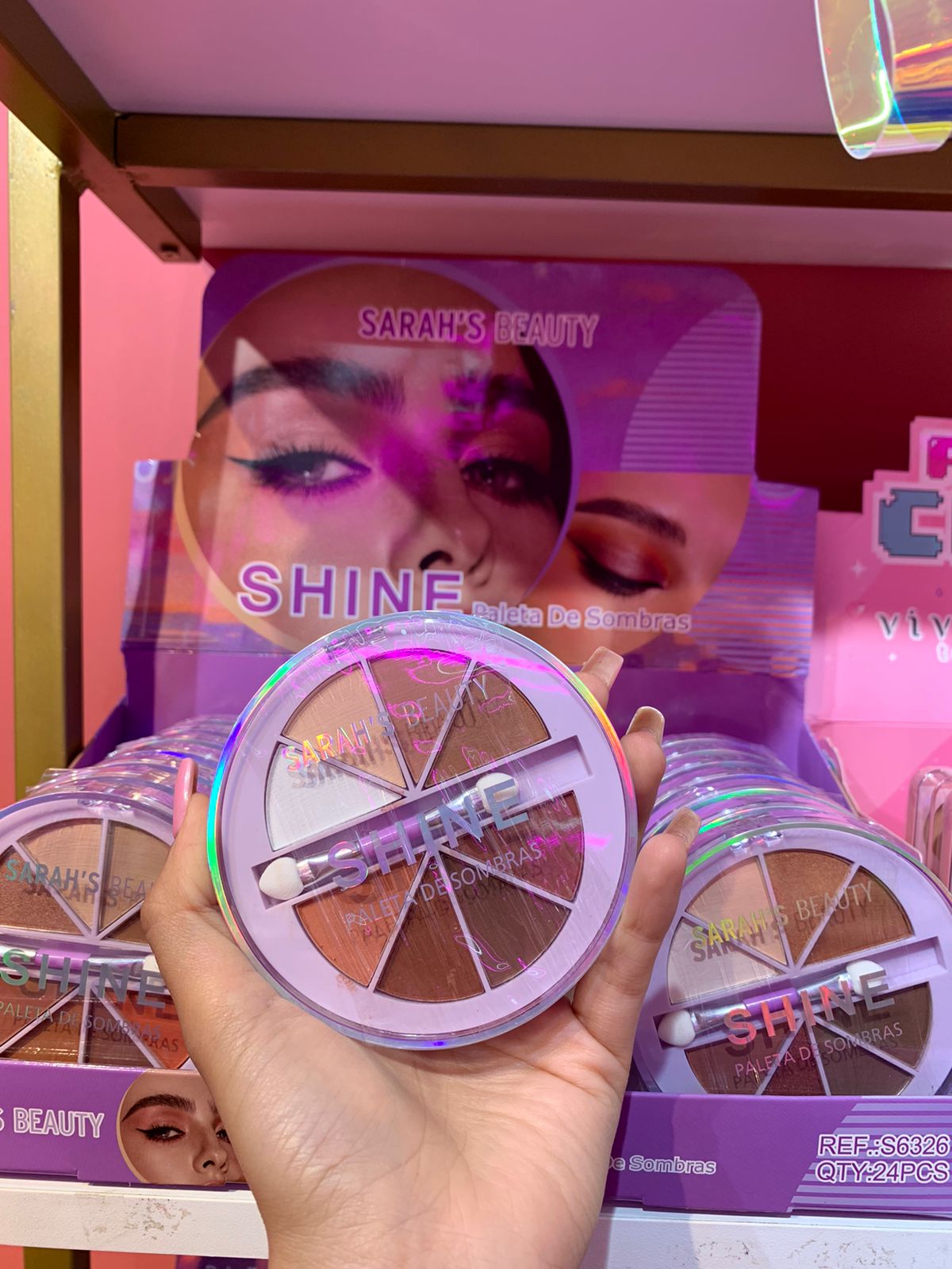 Paleta de sombra sarah's Beauty Shine