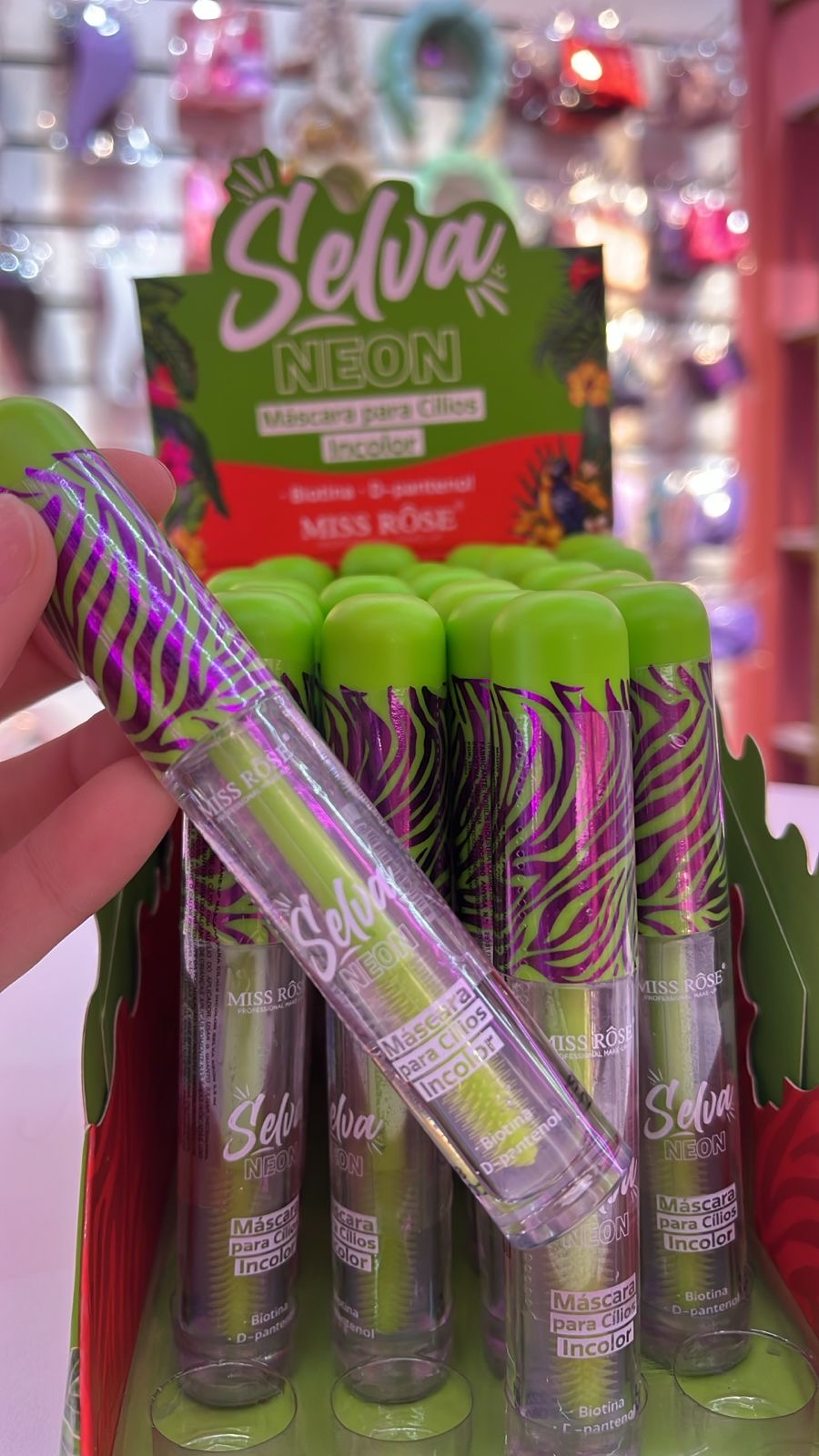 Máscara de cílios incolor