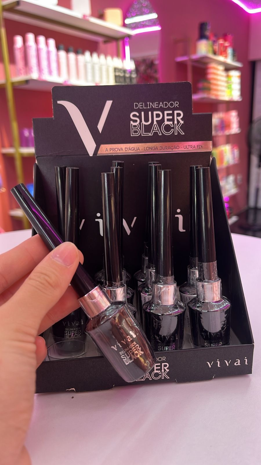 Delineador super black