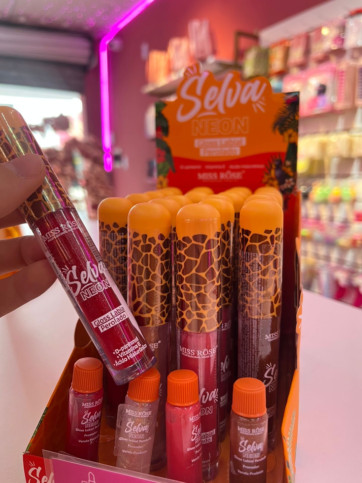 Gloss labial perolado