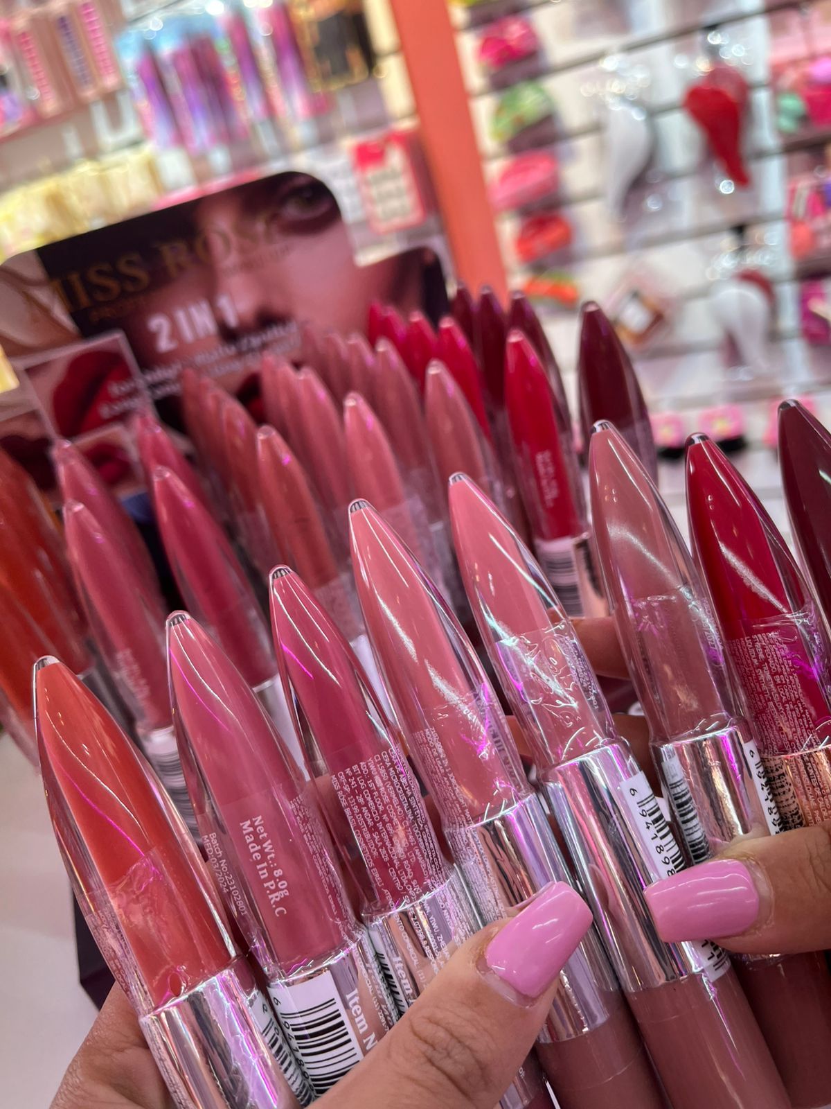 Batom matte 2 em 1 miss rôse