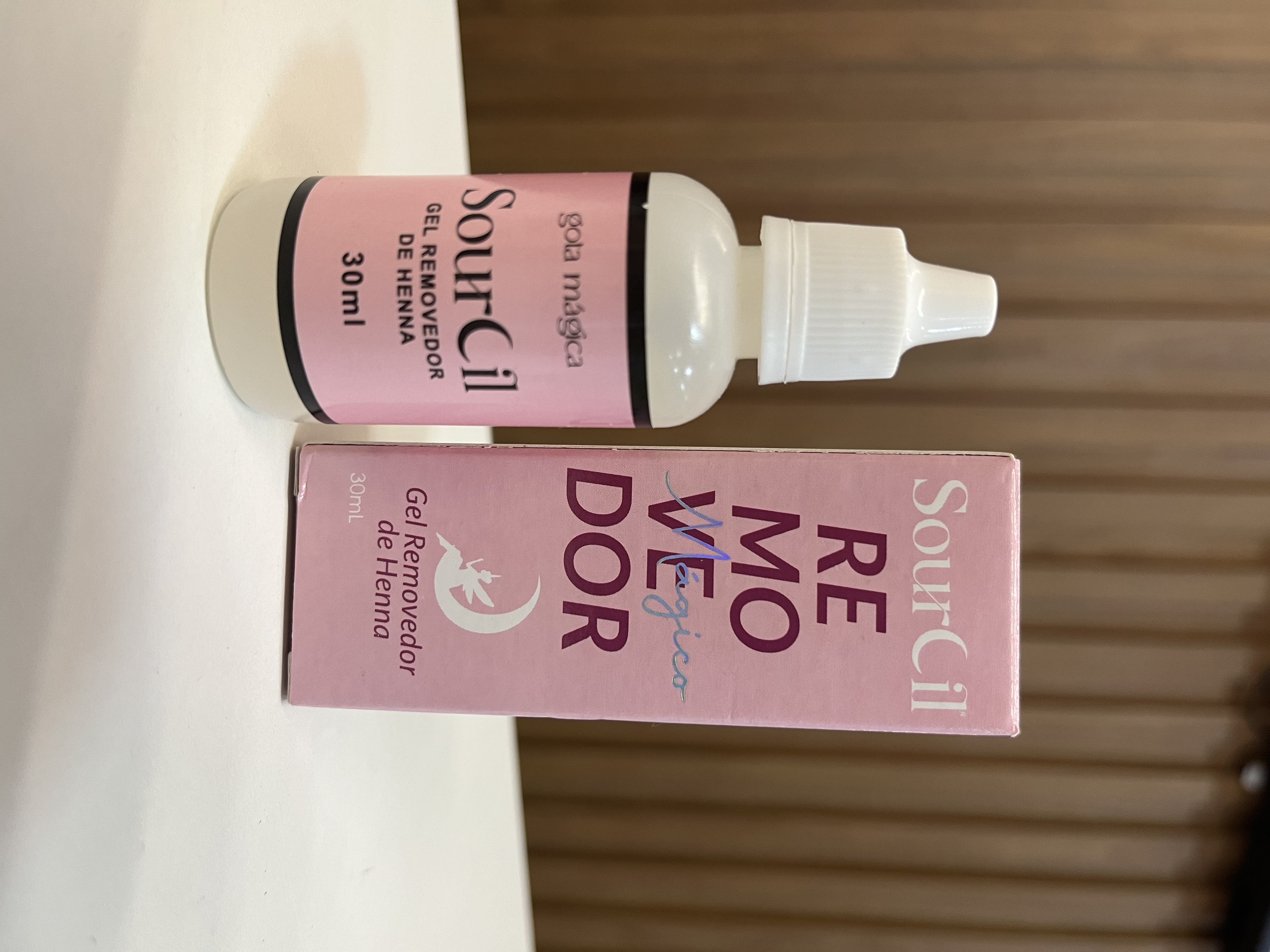 Gel removedor de henna 30ml Sourcil