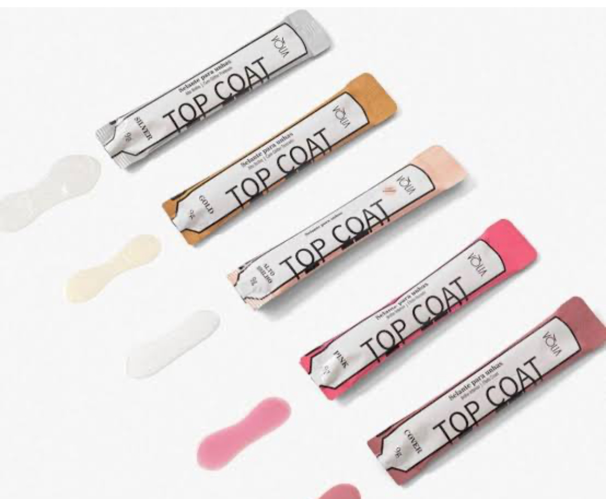 Sachê de top coat