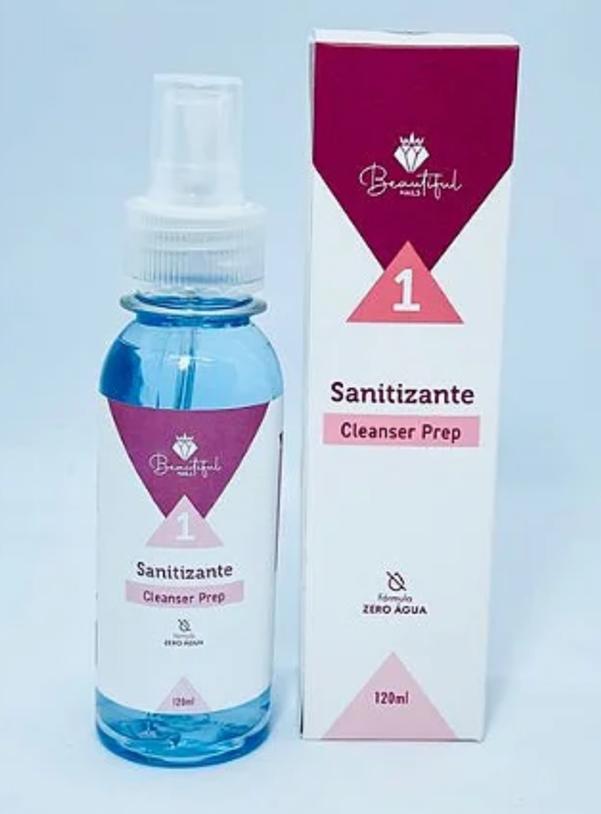 Sanitizante Cleanser Prep 120ml Beautiful Nails