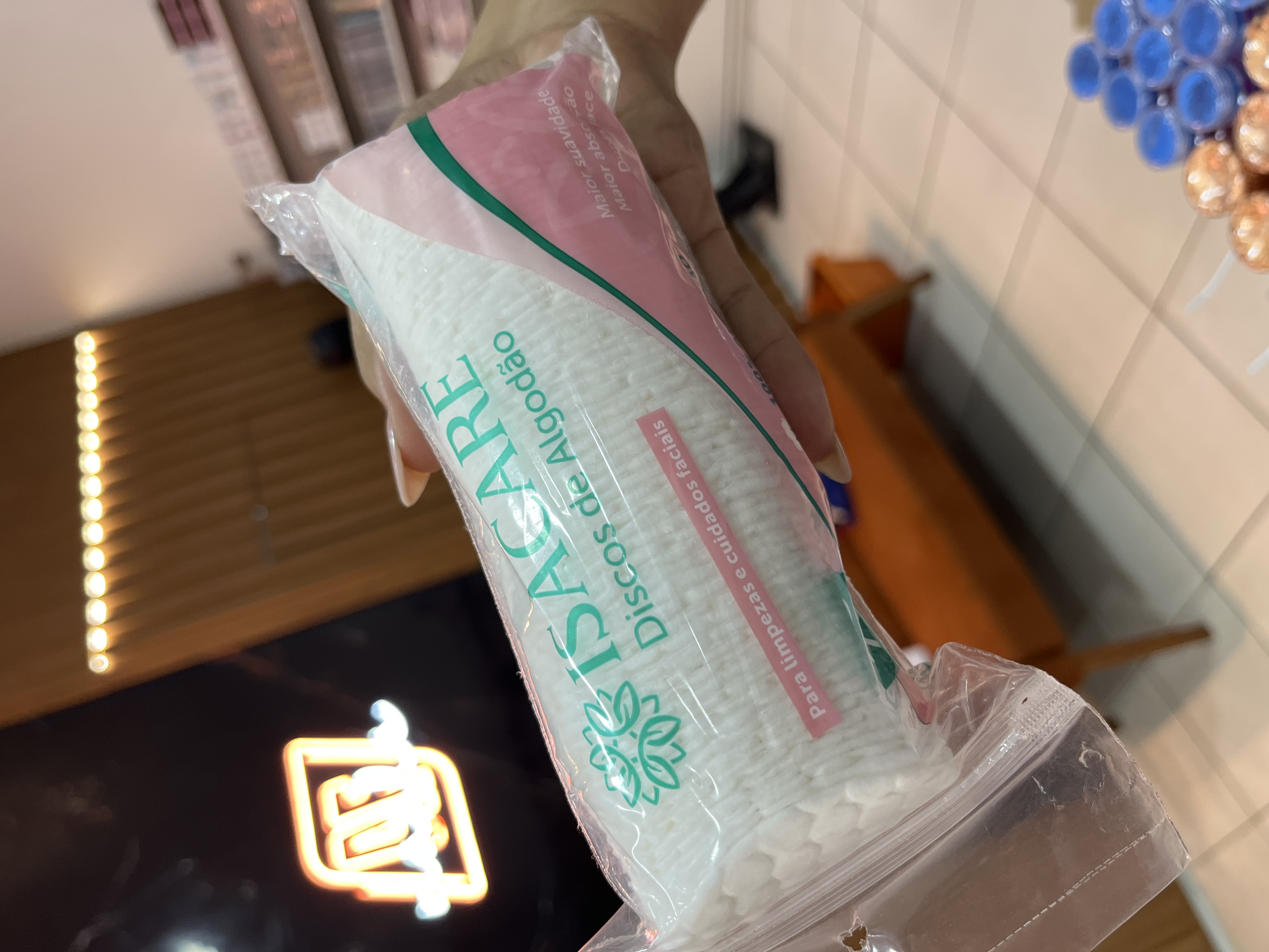 Algodão em disco Isacare 70un