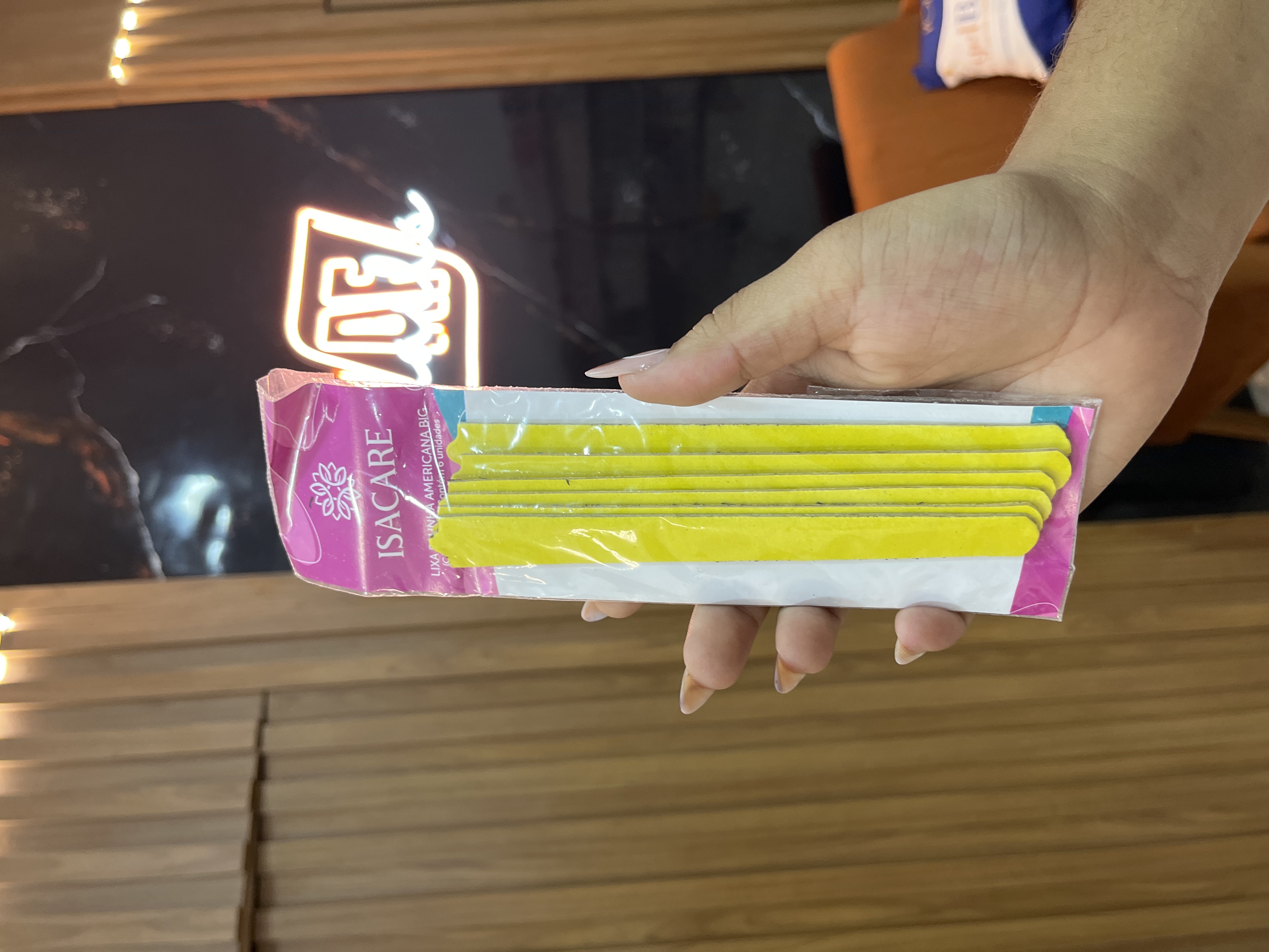 Lixa para unhas americana BIG Isacare 6un