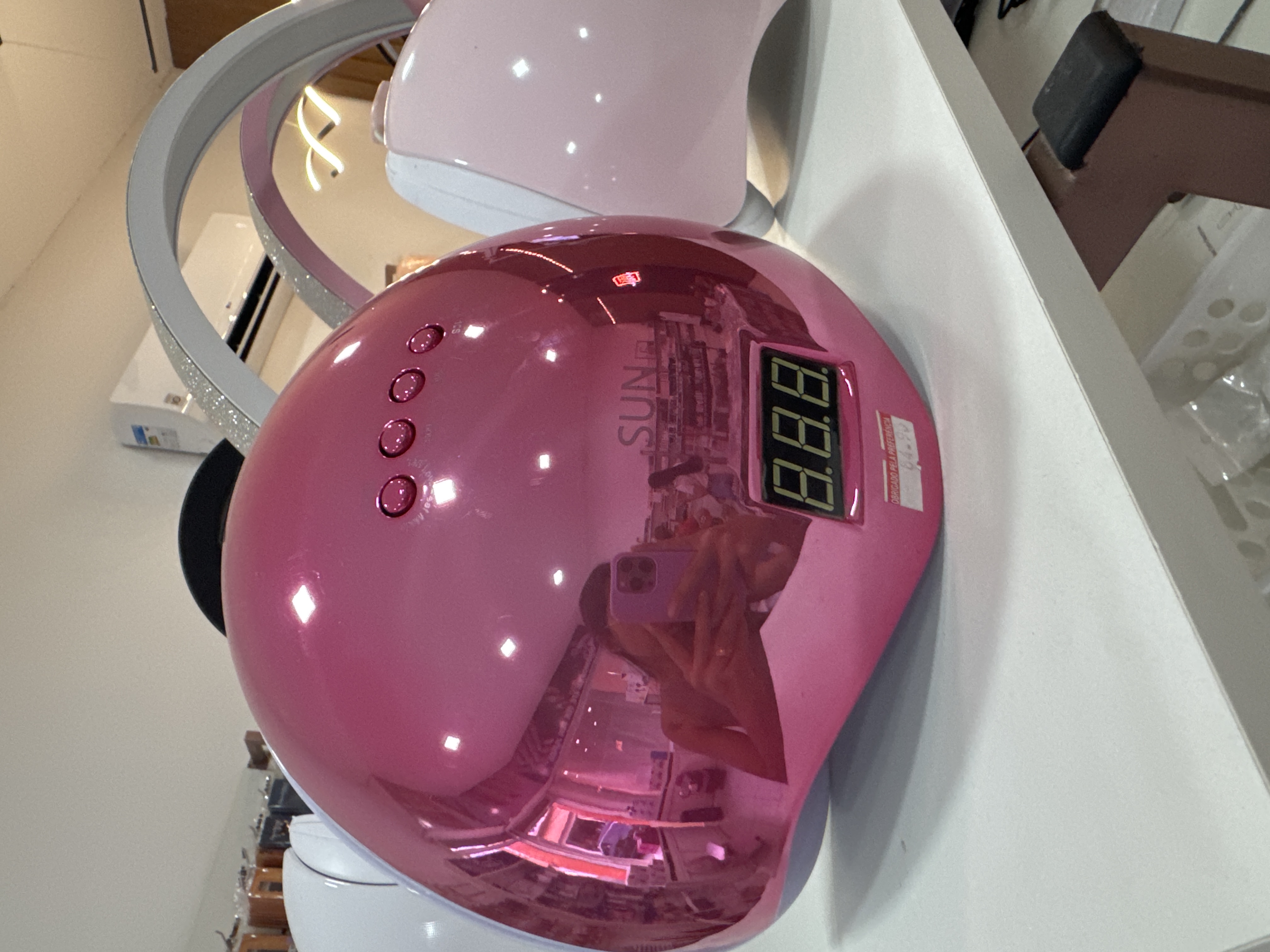 Cabine Sun 5 cromada 240w