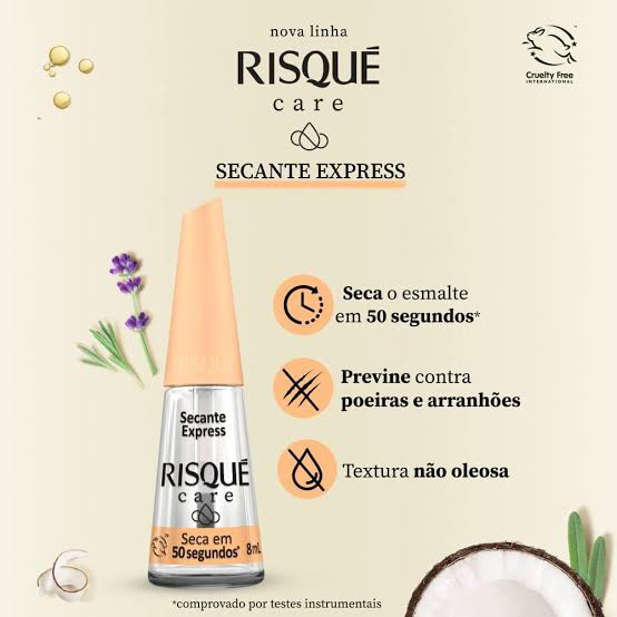 Óleo secante express risque 8ml