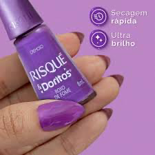 Esmalte Rocho de fome 8ml risque e doritos