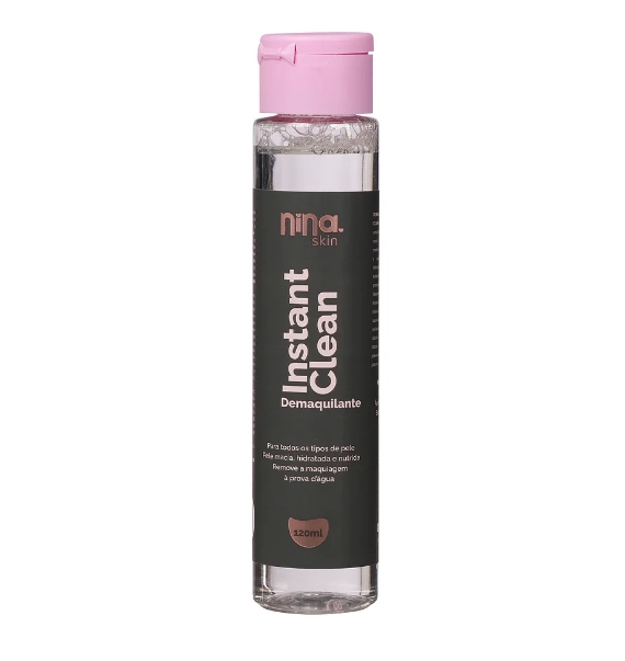 Demaquilante Instant Clean  Nina Makeup