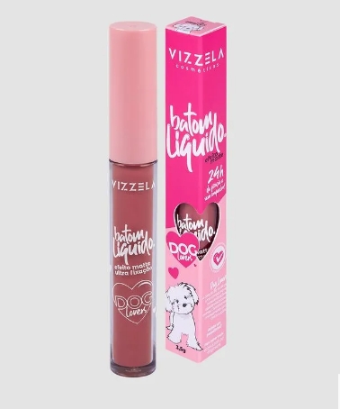 Batom Líquido Vizzela - COR MALTÊS