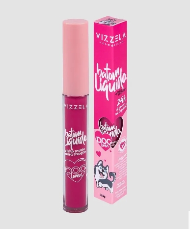 Batom Líquido Vizzela - COR HUSKY