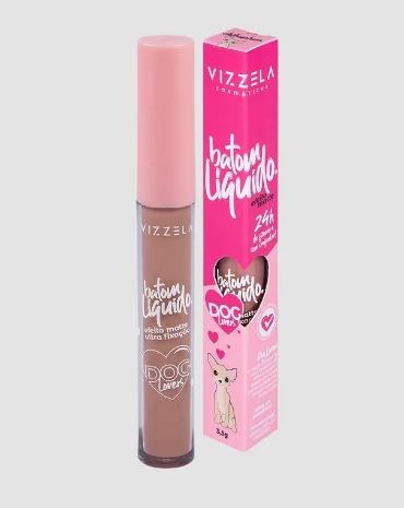 Batom Líquido Vizzela - COR CHIHUAHUA
