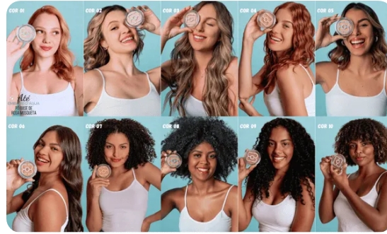 Pó Base de Rosa Mosqueta