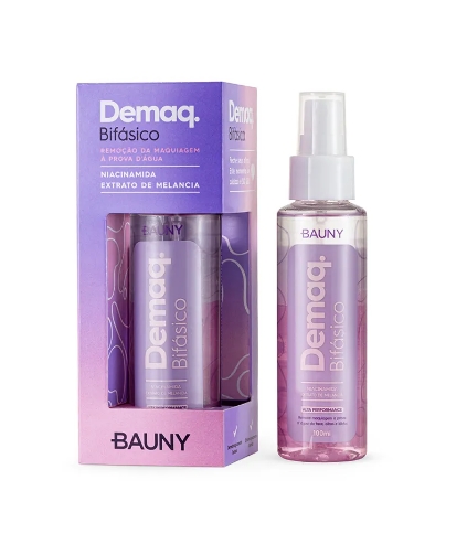Demaquilante Bifásico - 100ml BAUNY