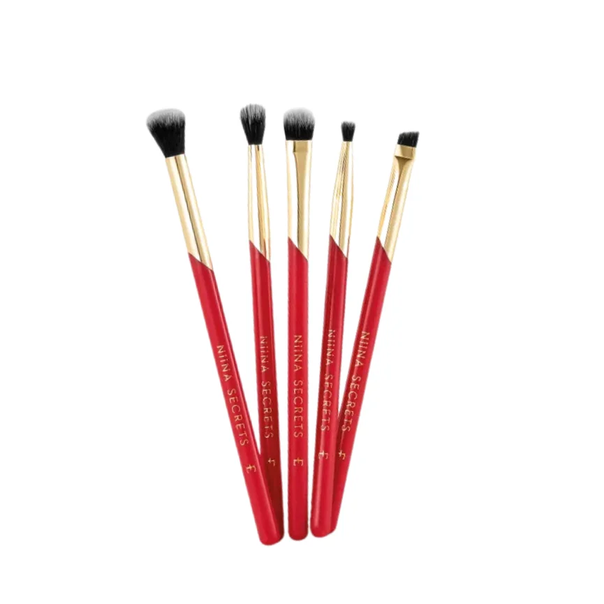 Kit de Pincéis para Olhos Eudora Niina Secrets Essenciais (5 Produtos)