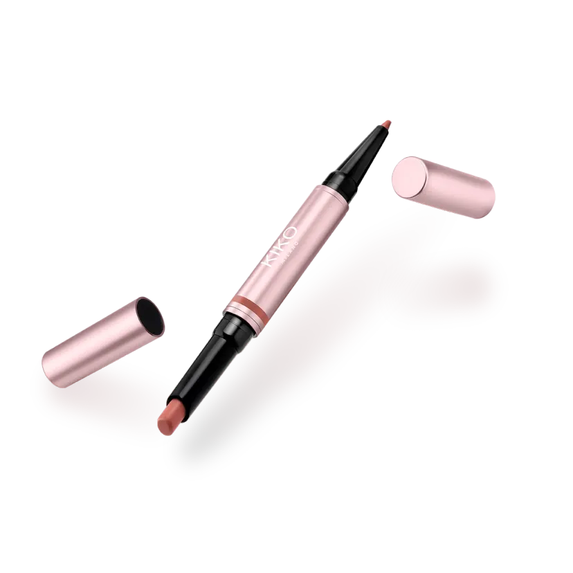 Batom e lápis para labios 2-in-1 Days in Bloom 01 - KIKO