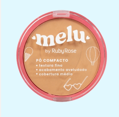 Pó compacto Melu