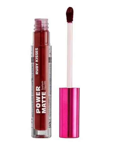 Batom Líquido Ruby Kisses Power Matte - Dark Mood