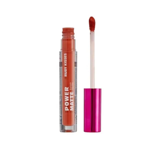 Batom Líquido Power Matte Coral Love - Ruby Kisses