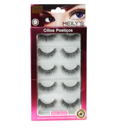 Cílios Postiços Luisance Meilys Mcl K337