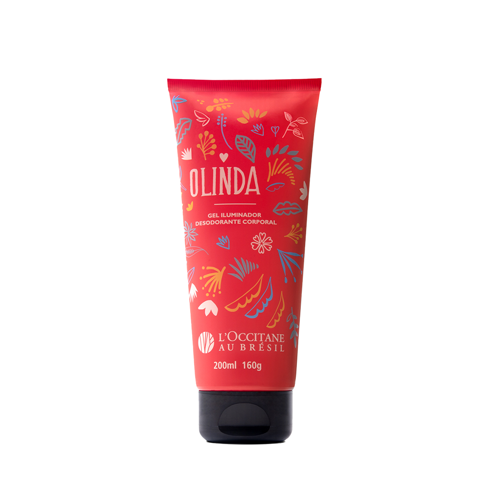 Gel Iluminador Desodorante Corporal Olinda 200ml