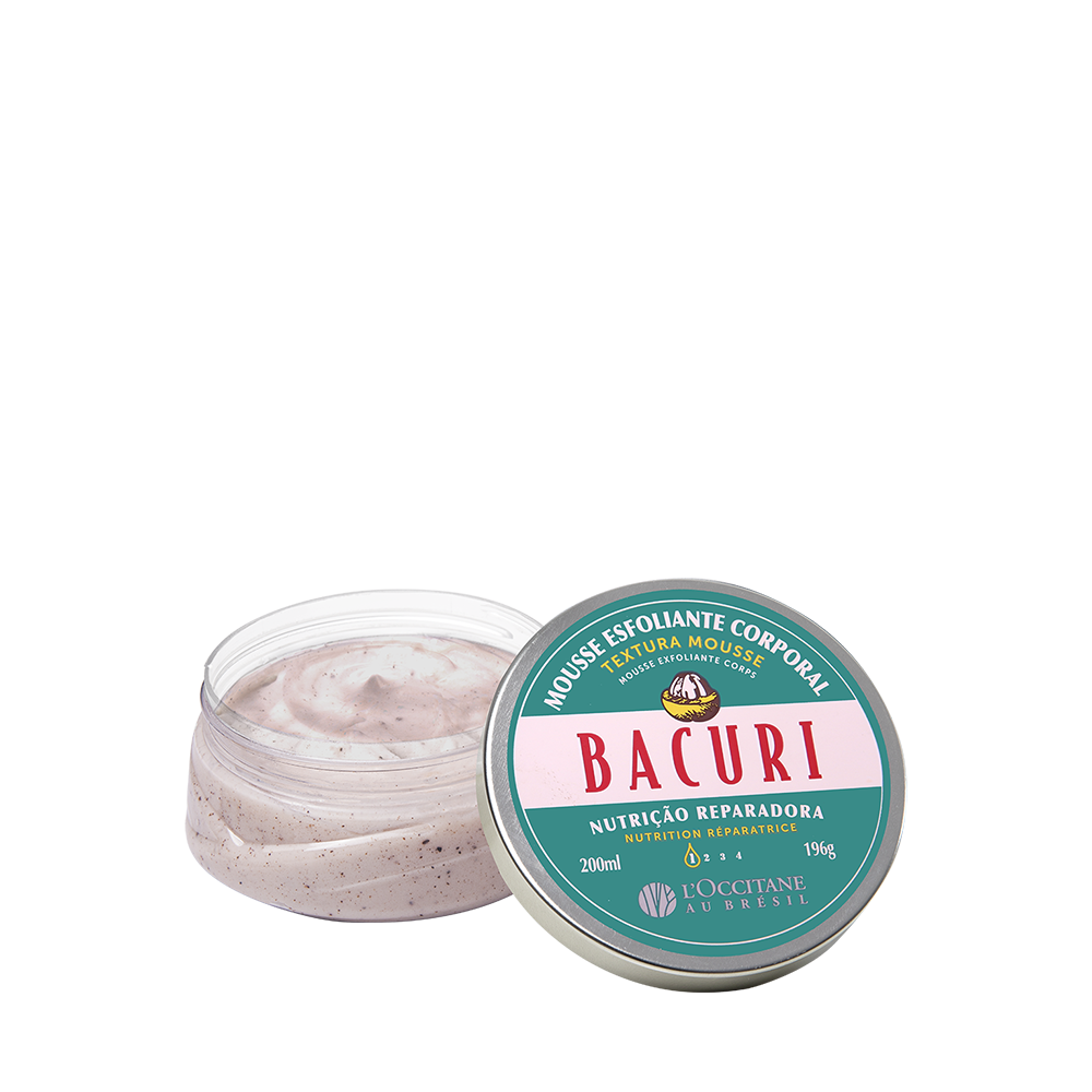 Mousse Esfoliante Corporal Bacuri 200ml