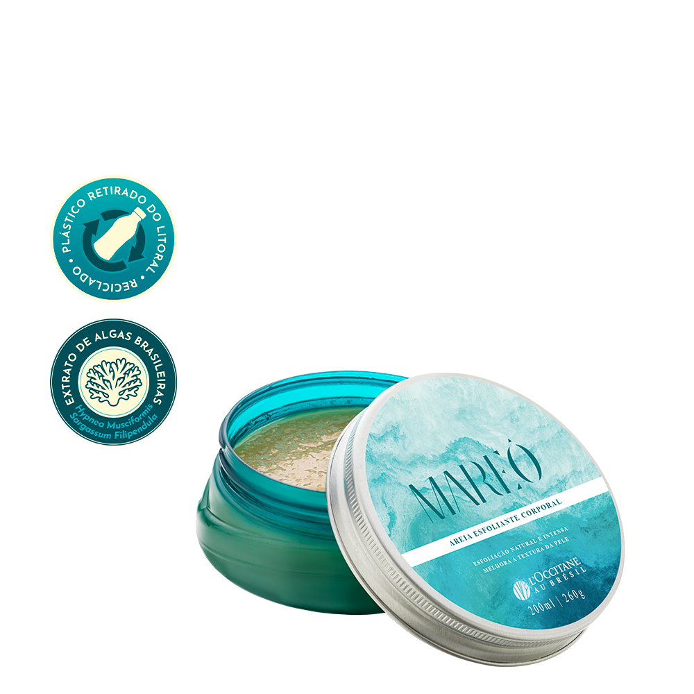 Areia Esfoliante Corporal Mareô 200ml