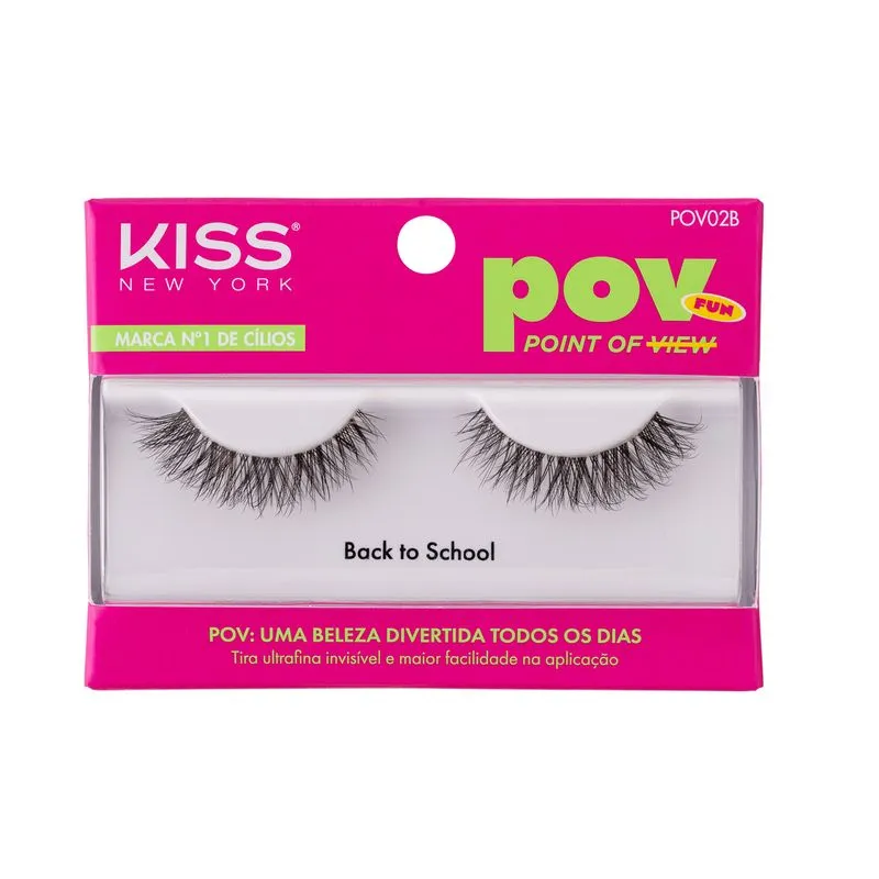 Cílios Postiços POV 02 - Kiss New York