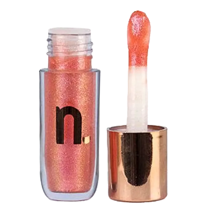 Gloss Labial Instant Glow Nina Makeup - COR SUN STONE