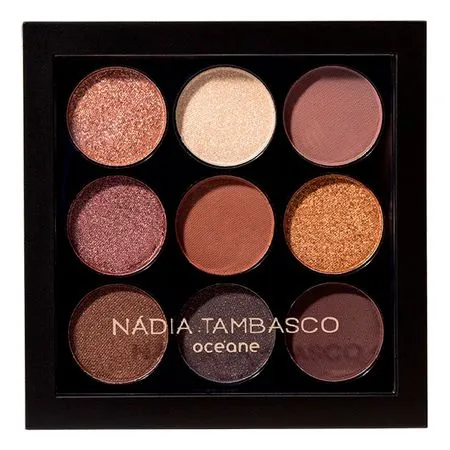 Paleta de Sombras Nádia Tabasco By Océane To Go – Basic