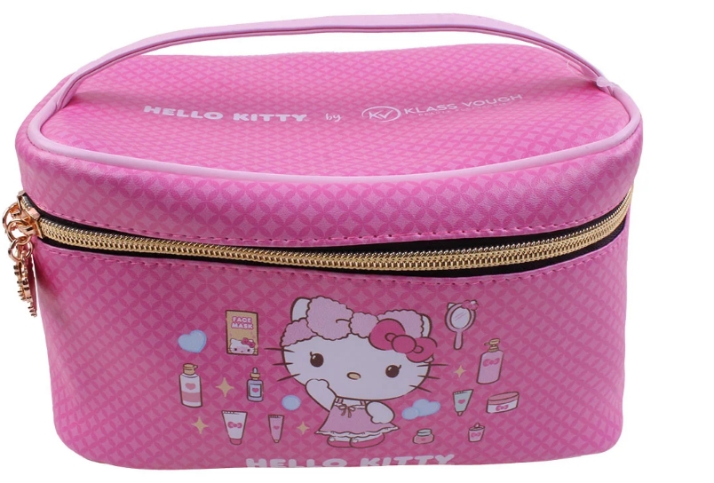 Necessaire Estampada Funcional Hello Kitty