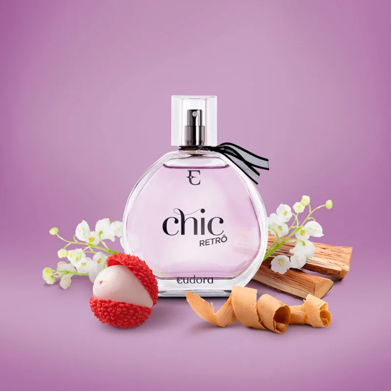 CHIC COLONIA FLORAL FRUTAL EUDORA CHIC RETRO (177)