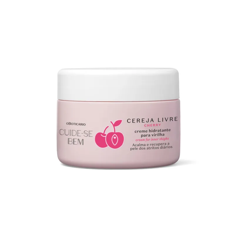 CREME HIDRATANTE INTIMO CUIDE SE BEM CEREJA