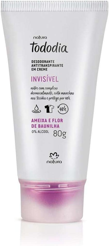 DESODORANTE EM CREME TODODIA AMEIXA E FLOR DE BAUNILHA (270)