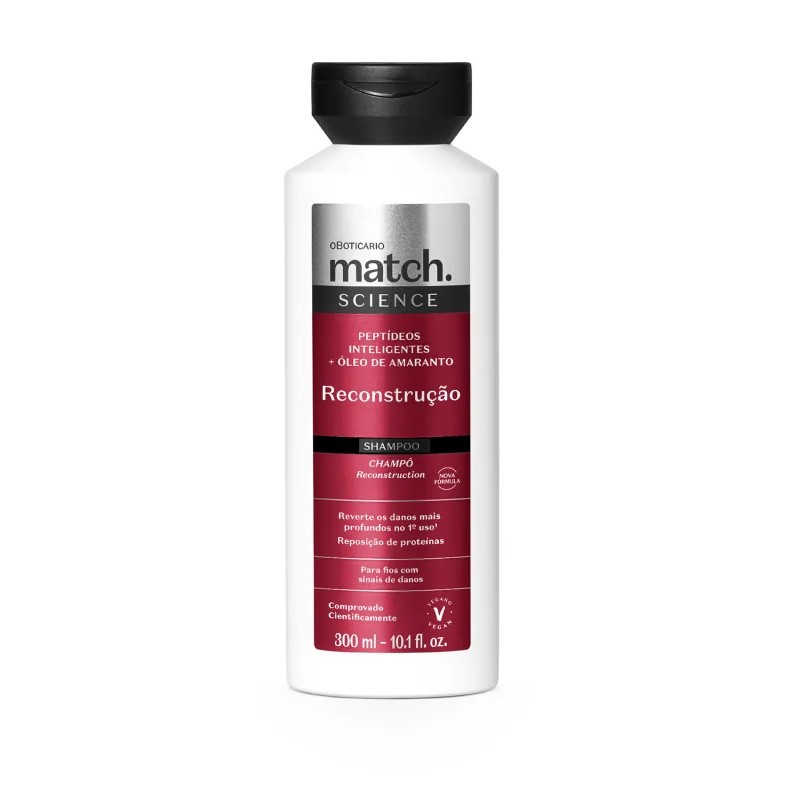 SHAMPOO SCIENCE RECONSTRUCAO MATCH 300ML