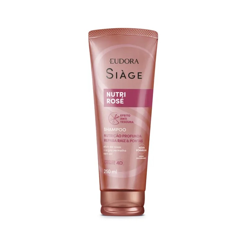 SHAMPOO SIAGE EUDORA NUTRI ROSE 250ML