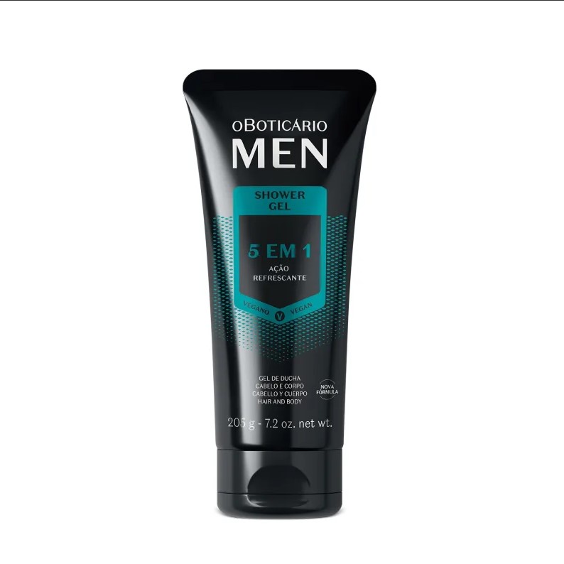 SHOWER GEL CORPORAL MEN 5 EM 1 200G
