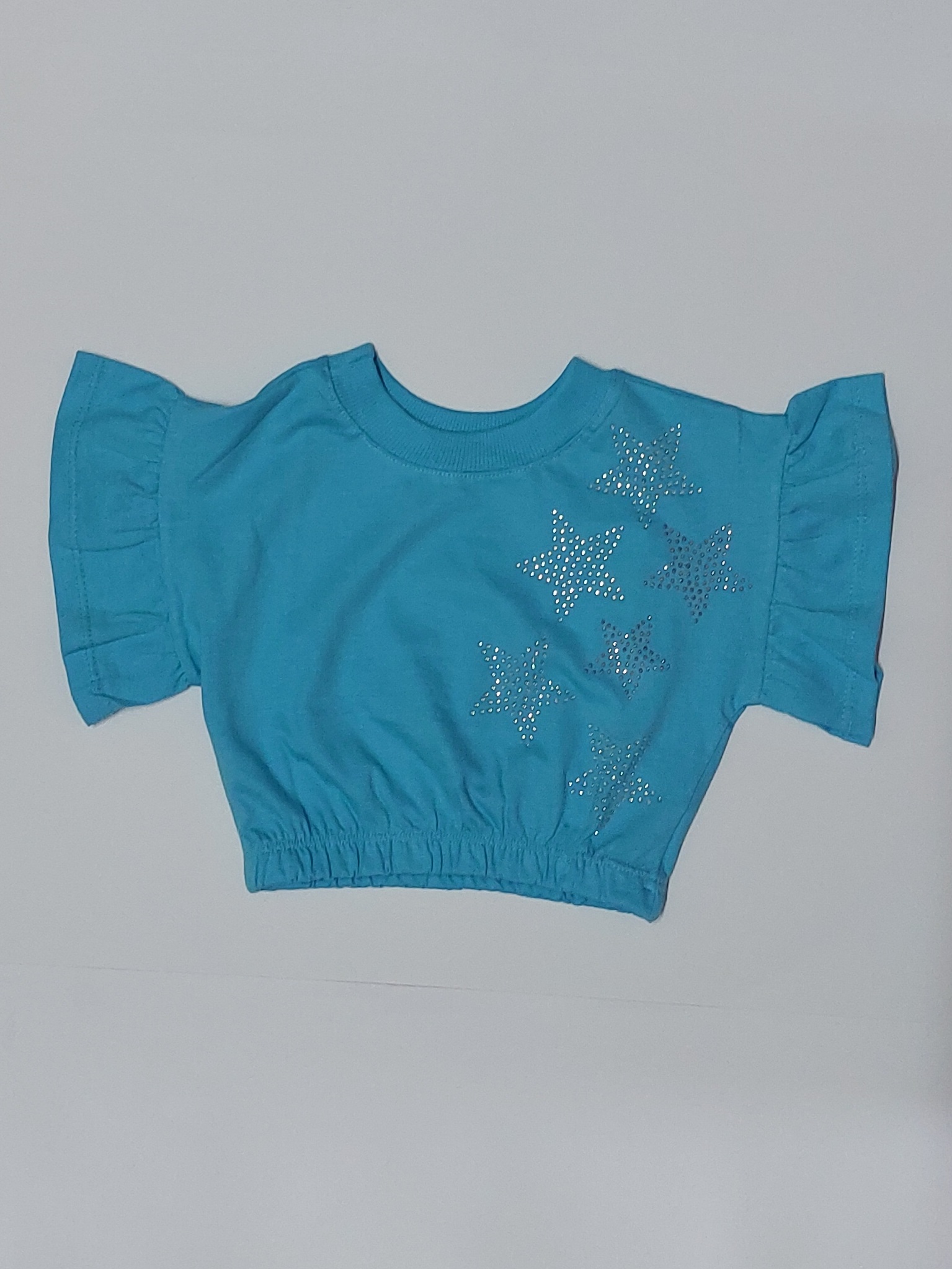 Blusa infantil azul 4 anos