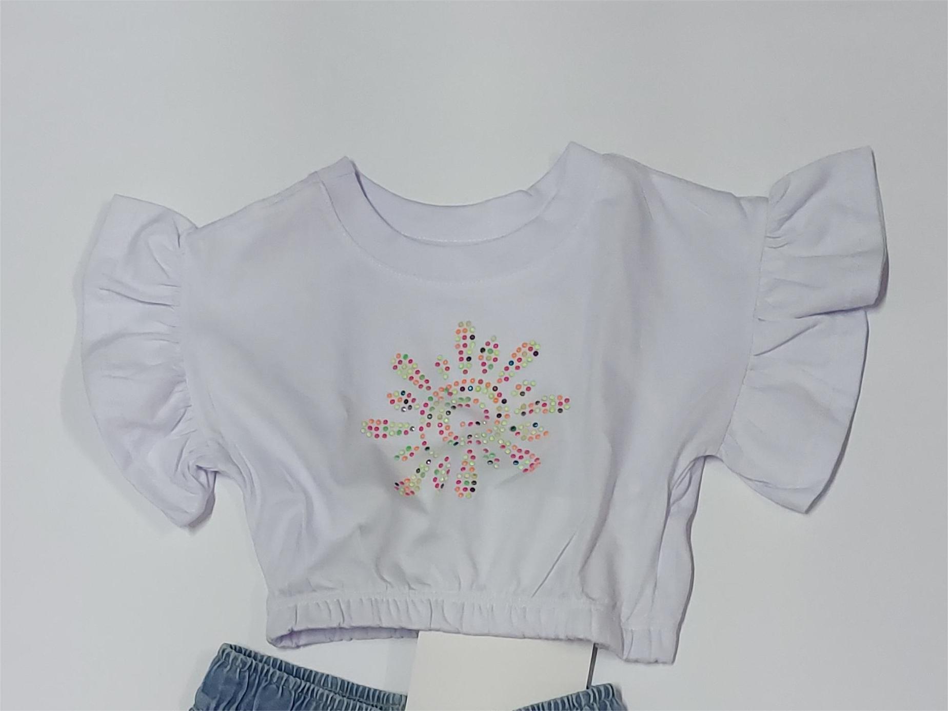 Blusa infantil - Branca 04