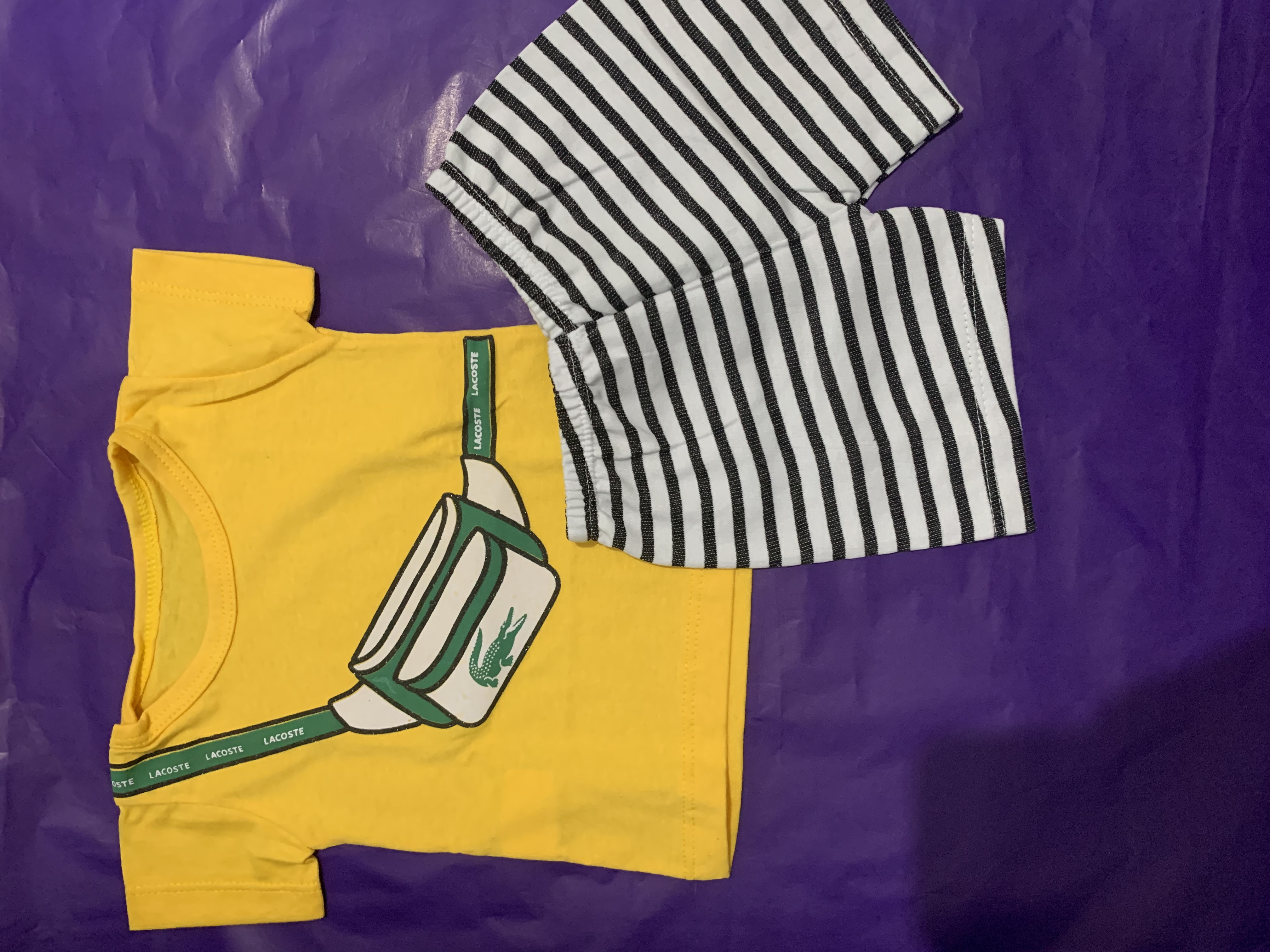 Conjunto verão Lacoste