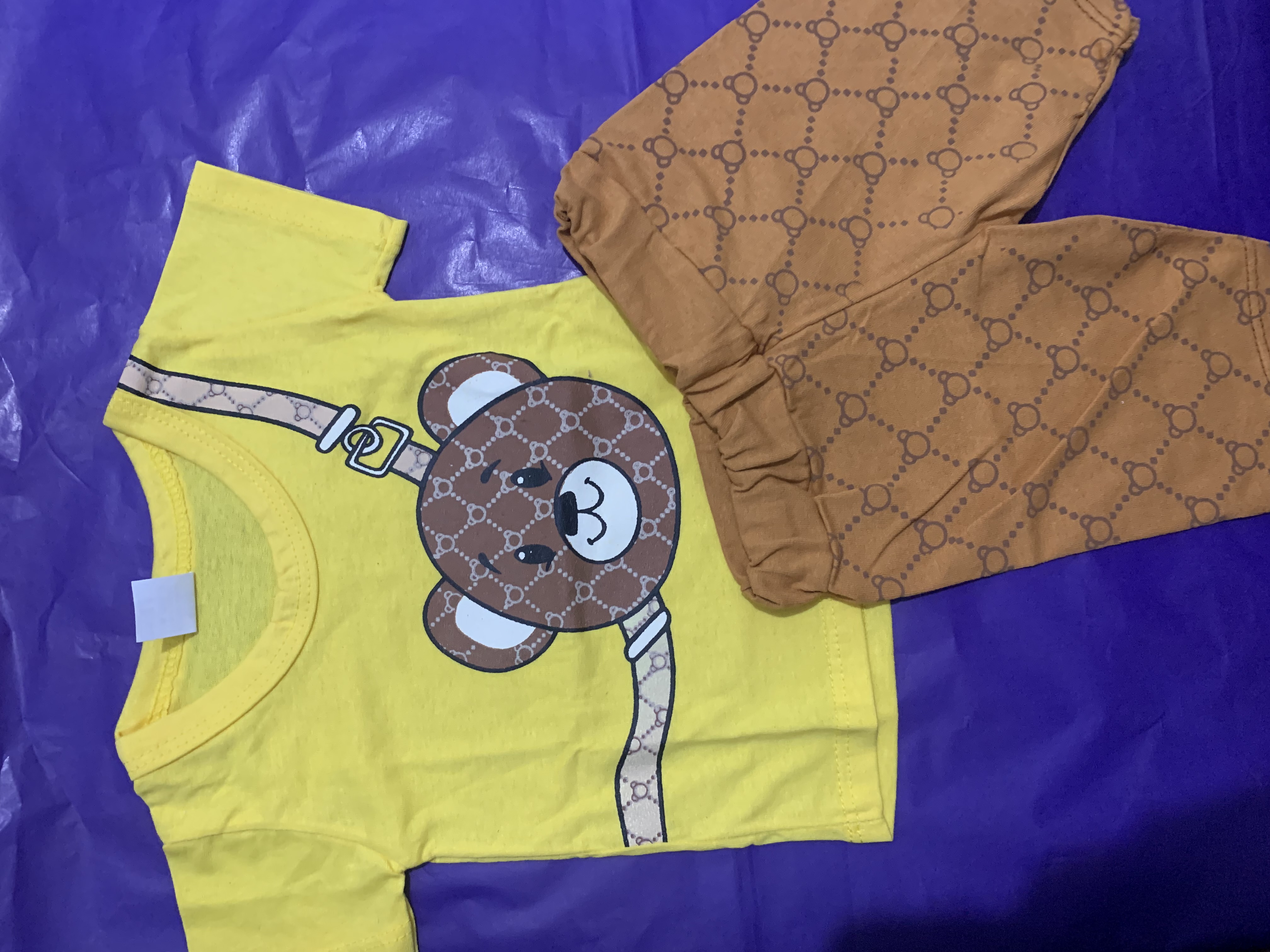 Conjunto verão Ursinho