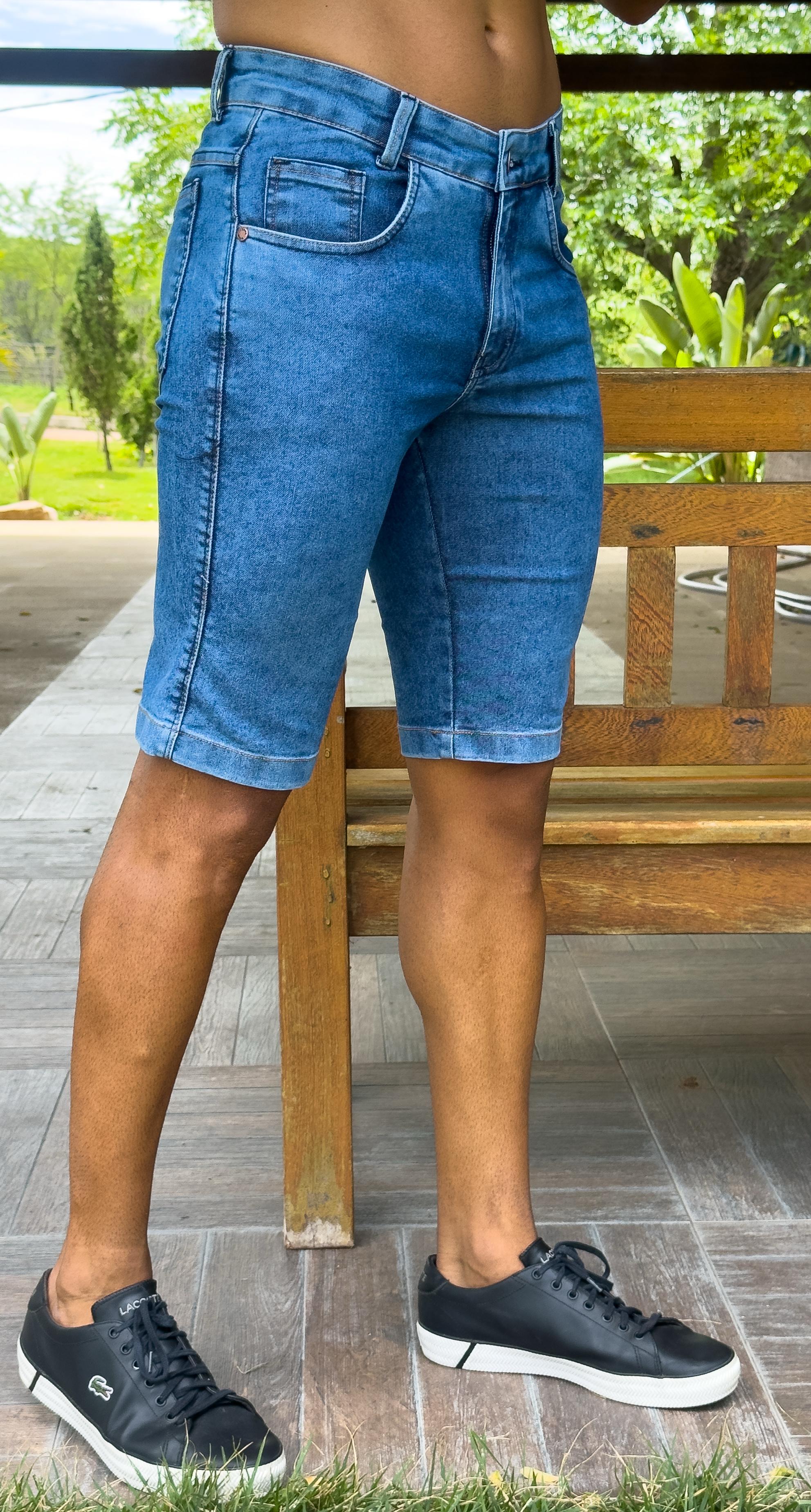 Bermuda Jeans Transitivo