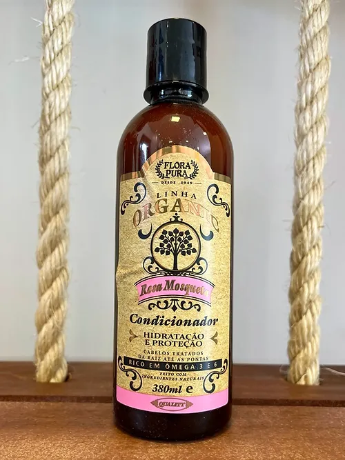 CONDICIONADOR ORGANIC ROSA MOSQUETA 380ML COD 3015