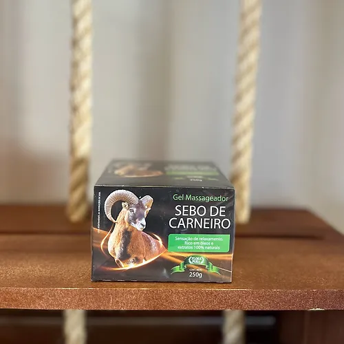 GEL MASSAGEADOR SEBO DE CARNEIRO 250G COD3024
