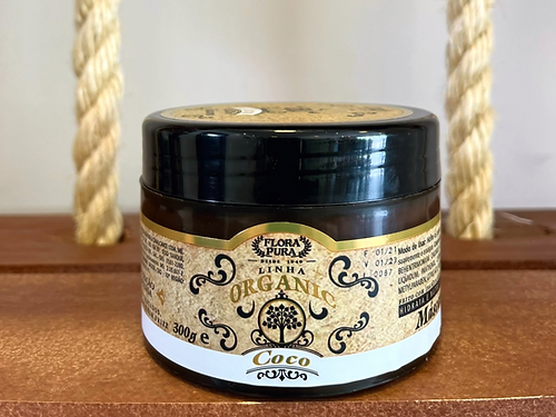 MASCARA CAPILAR ORGANIC DE COCO 300G COD3039