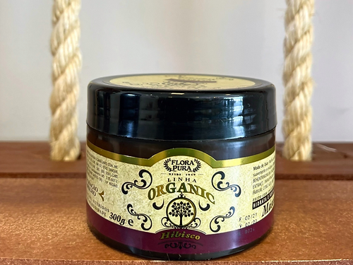 MASCARA CAPILAR ORGANIC DE HIBISCO 300G COD3040