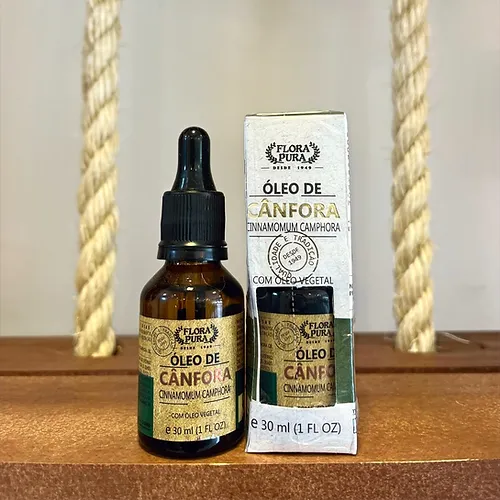 ÓLEO DE CANFORA 30ML CONTA GOTA COD3086